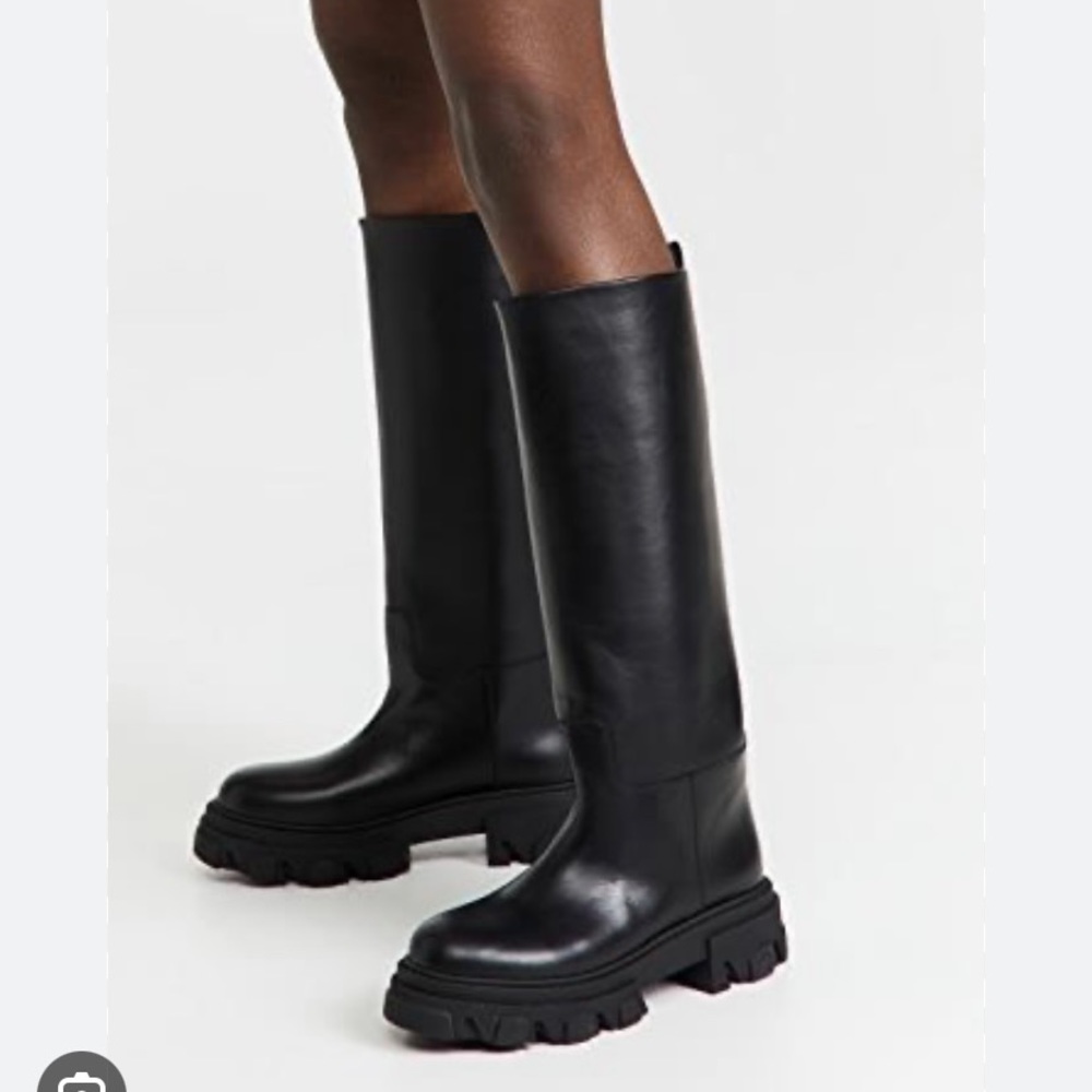 Gia x Pernille Teisbaek Black Boots - Black leather Size 41